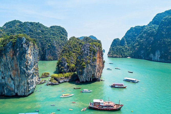 5 in 1 James Bond Tour by Long Tail Boat - The Real Value: More Water Time Than a Standard James Bond Trip