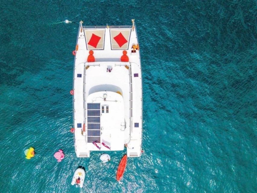 Amazing Coral Island & Sunset Dinner with Power Catamaran - Coral Island beach breaks, snorkeling gear, and real relaxation time