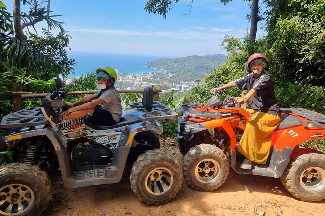 ATV Big Buddha Phuket Viewpoint - The ATV ride itself, uphill climbs, jungle tracks, and downhill scenery