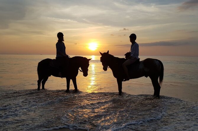 Beach Horse Riding At Sunset In Phuket - Why Kamala Beach at sunset works so well