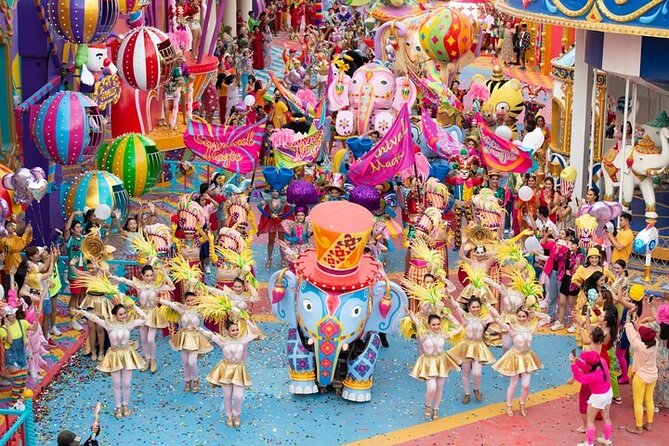 Carnival Magic Entry Ticket With Buffet Dinner - Buffet Dinner 5:30 to 8:30, How to Eat Without Missing the Show
