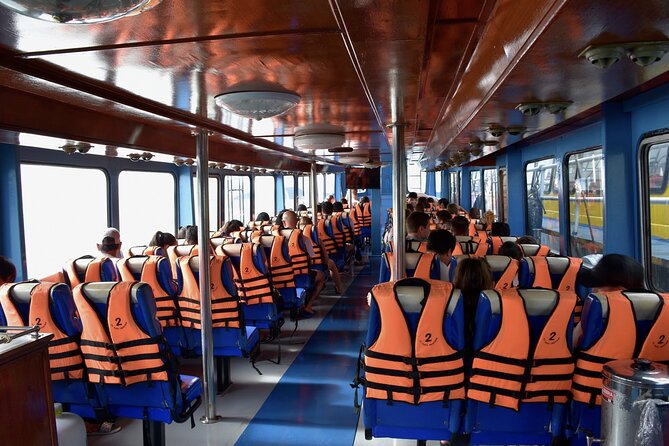Day Tour from Phuket to 4 Islands in Krabi by Ferry & Speedboat - Koh Poda Island for white-sand swimming and sun time
