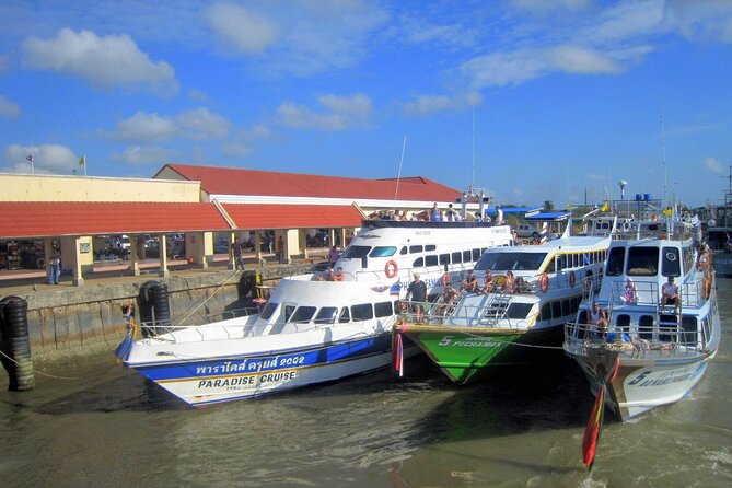 Day Tour from Phuket to 4 Islands in Krabi by Ferry & Speedboat - Snorkeling gear, life jacket, fruit, and Thai lunch, what’s actually included