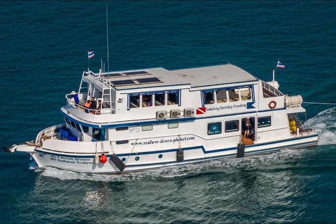 Explore Scuba Diving at Racha Yai Island from Phuket - MV Andaman Seafarer 1 and 2: the boat day logistics you’ll notice