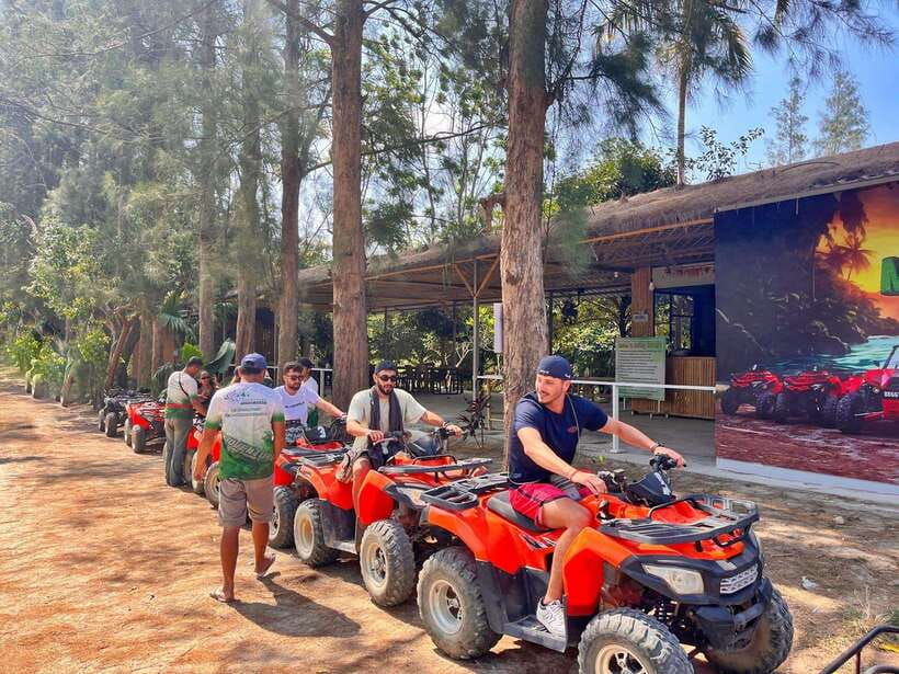 From Phuket: ATV Scenic Routes with Karon and Patong Views - What the route feels like: plantations, rough trail, and turn-by-turn scenery