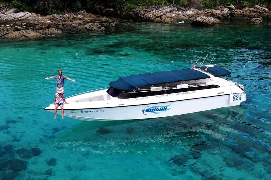 From Phuket: Coral Island Kahung Beach Speedboat Trip - The Chalong Pier meeting point, what you’ll actually do