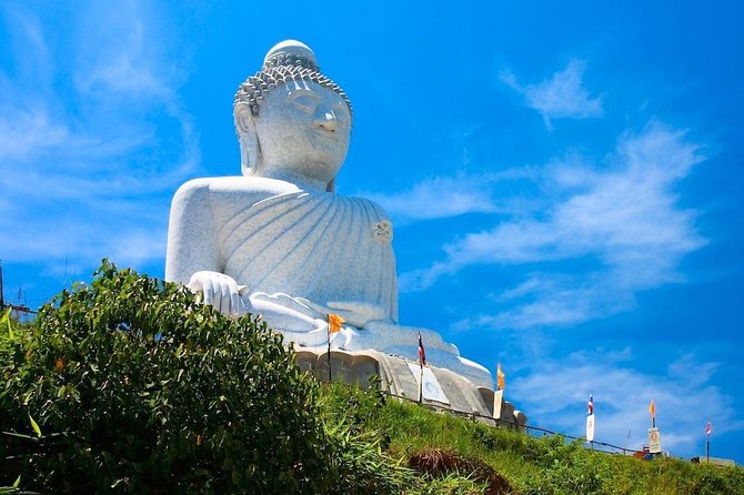 From Phuket Deep Sea or Patong Port: Private Customizable Tour - Big Buddha: a quick stop for views, with a smart closure heads up