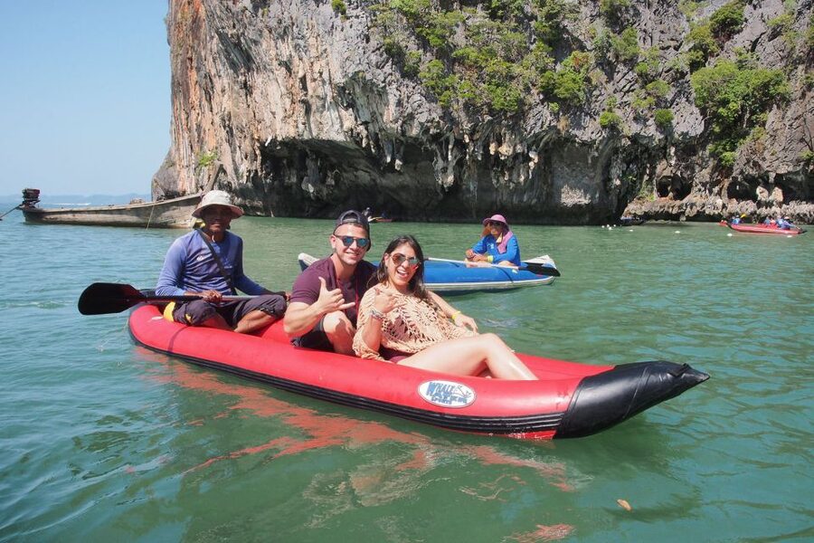 From Phuket: James Bond and Phang Nga Bay Tour by Speedboat - Hong Island and canoeing: ecosystem views with timed breathing room