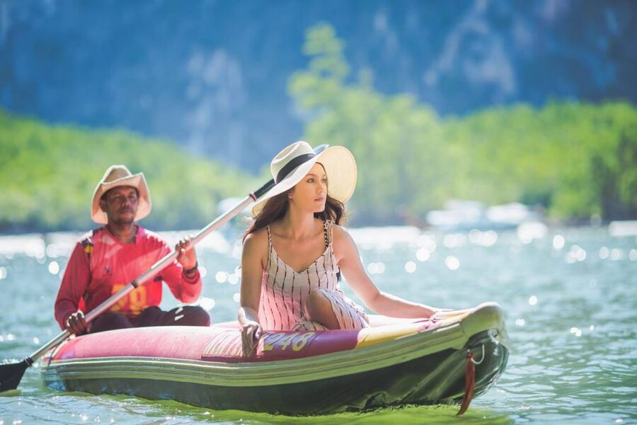 From Phuket: James Bond and Phang Nga Bay Tour by Speedboat - Naka Island beach break: swimming time that actually refreshes you