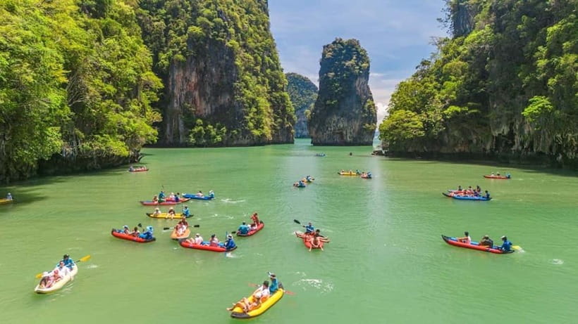 From Phuket : James Bond Island by Bigboat & Canoe Adventure - Kaya Island Swim Time: The Best Kind of Unstructured Break