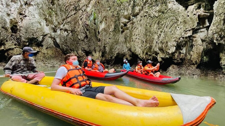 From Phuket: Phang Nga Bay and Canoeing Tour by Big Boat - Price Breakdown and National Park Fee Reality