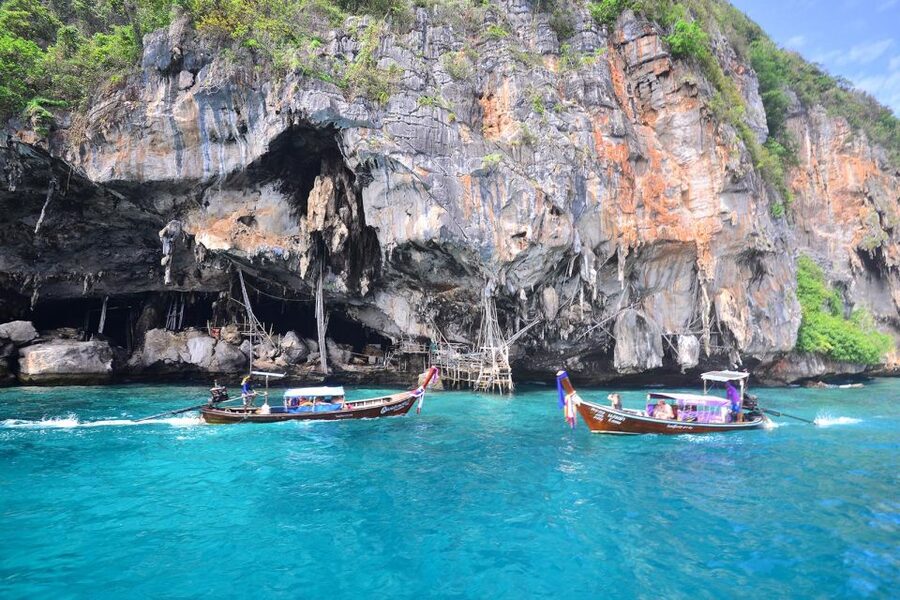 From Phuket: Phi Phi, Maya Bay, & Khai Islands Premium Trip - Ko Phi Phi Don: lunch, a break from the speedboat, and quick time on land