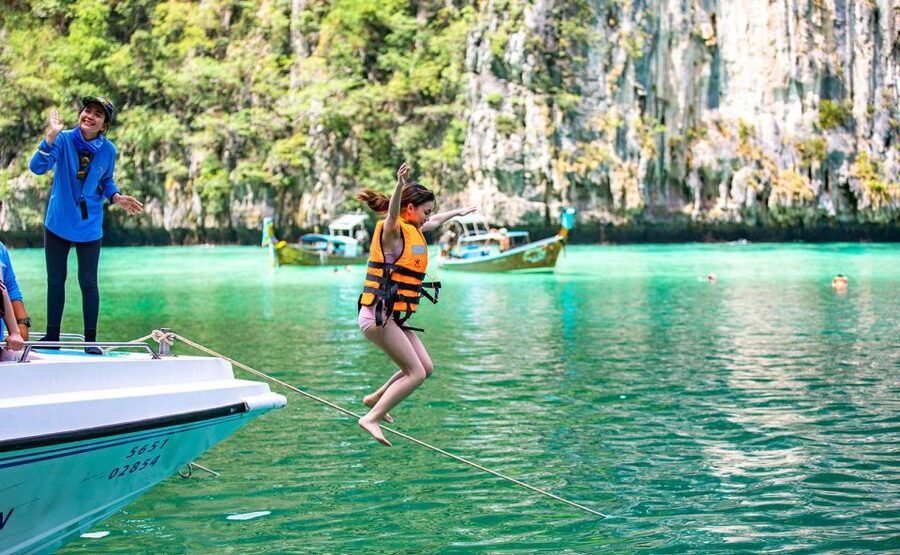From Phuket: Phi Phi, Maya Bay, & Khai Islands Premium Trip - Khai Nai and the beach unwind you came for