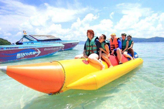 Full Day Coral Island Tour With Banana Boat By Speedboat From Phuket - The banana boat ride: the included thrill you should not skip