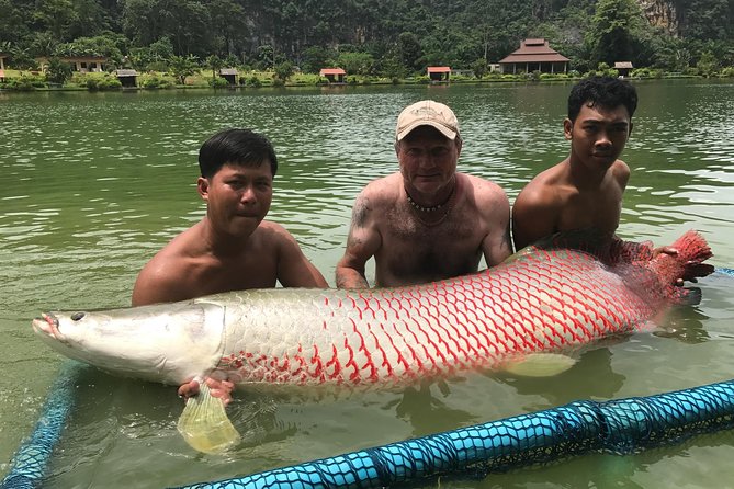 Full-Day Freshwater Lake Resort Fishing in Phang Nga - What you might catch: stingrays, catfish, Siamese carp, and Arapaima