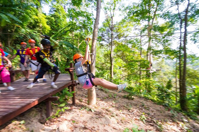 Hanuman World Phuket Round Trip Transfer Extra Zone - The Guide, the Harness, and Getting Ready to Fly