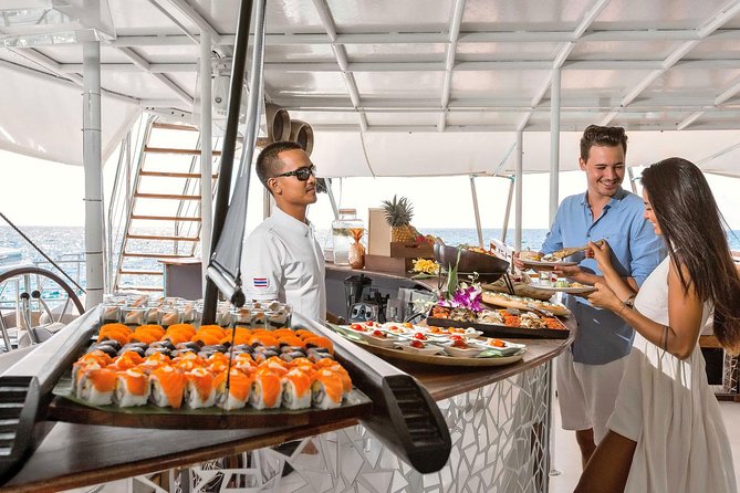 Hype Boat Club: Phuket 's Most Unique Catamaran Experience - The onboard feel: buffet lunch, included drinks, and towel support