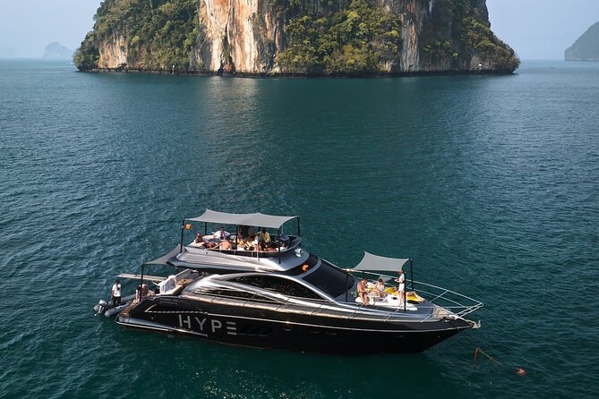 Hype Yacht : VIP tour Krabi Islands & Phang Nga Bay from Phuket - Getting going from Royal Phuket Marina, with pickup that actually helps
