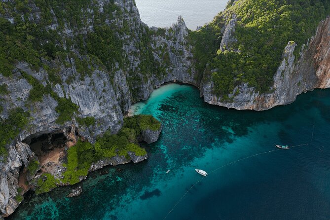 Hype Yacht : VIP Tour Phi Phi Island & Maya Bay from Phuket - Monkey Beach: seeing the macaques, then cooling off with a swim