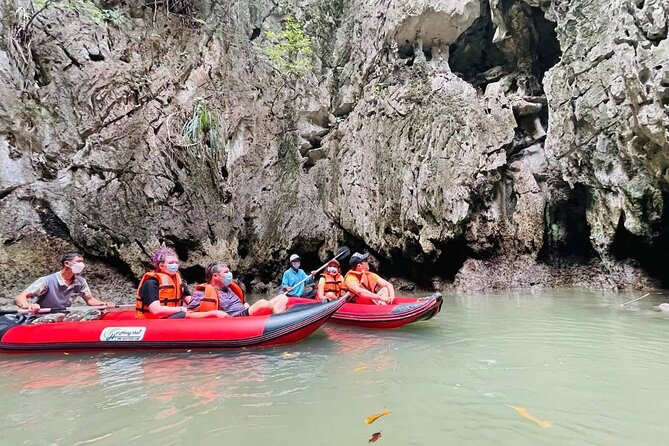 James Bond Island Canoeing 7 Point 5 Island By Speedboat From Phuket - Koh Panyi: lunch with a floating-village feel