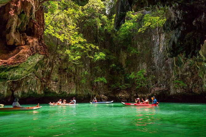 James Bond Island & Canoeing – Premium Day Tour - Panyee Floating Village buffet lunch on stilts, including vegetarian notes