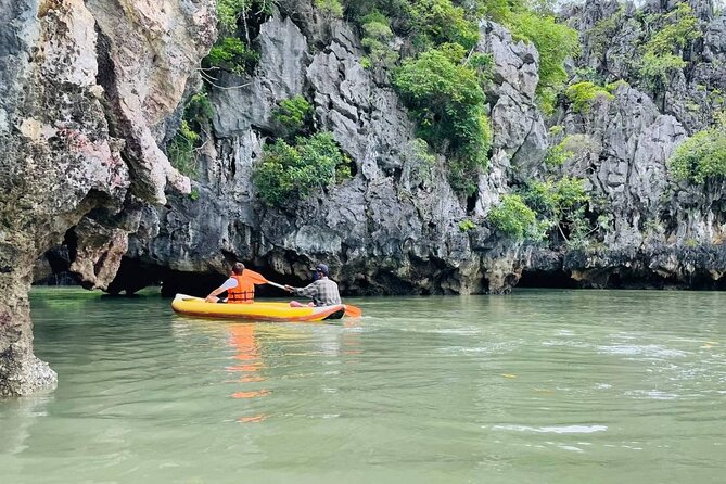 James Bond Island Day Tour with Kayaking Experience by Speed Boat from Phuket - Ko Hong paddling session: mangroves, limestone cliffs, and tight channels