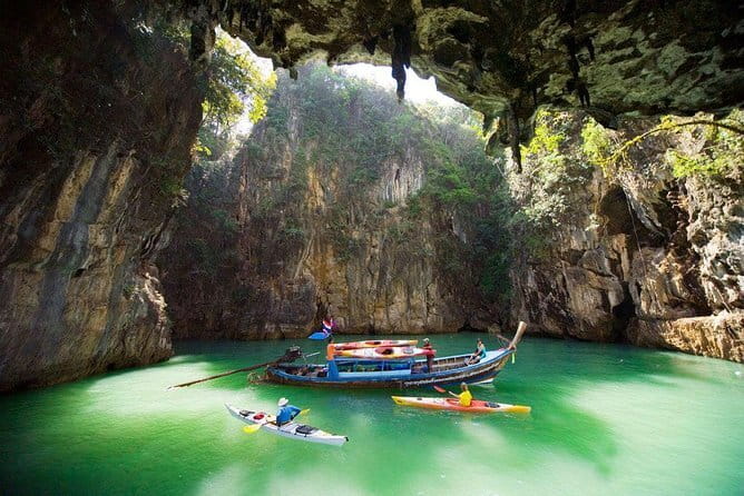 James Bond Island Full Day Tour by Speed Catamaran - Ko Hong Canoeing: Limestone Formations Up Close