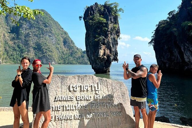 James Bond Island Private Boat Tour - Koh Rang Yai sandy beach break: fruit, refreshments, and sunset if you want it