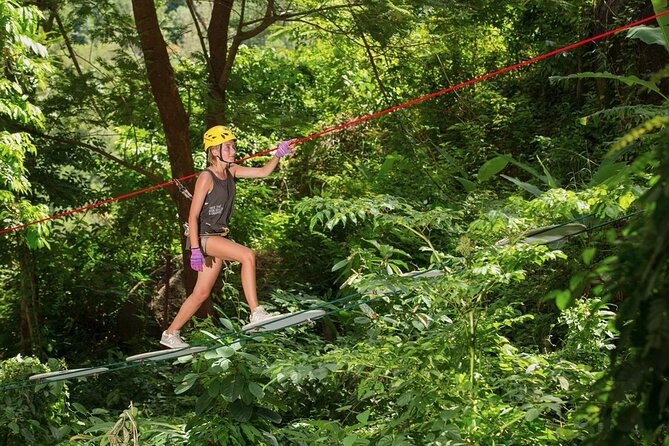 Jungle Xtreme Adventures and Zipline - Small group size and the guide support effect