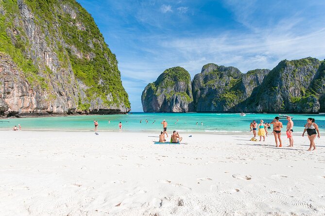 Maya Bay, Phi Phi & Bamboo Island Premium Trip by Seastar From Phuket - Maya Bay and The Beach filming spot: relaxing time with real limits