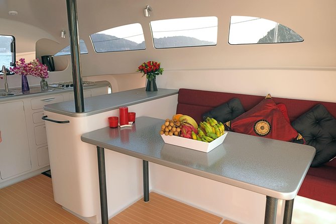 New Power catamaran for Phang Nga and Phi Phi island excursions - On board: Thai buffet lunch, WiFi, and a crew that runs the day