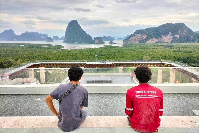 Phang Nga Bay Skywalk at Samet Nangshe Admission Ticket - The skywalk walk: what it feels like on the glass