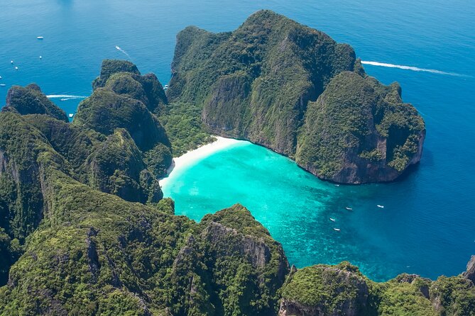 Phi Phi & Bamboo Island Full Day Tour by Premium Speed-Catamaran - Viking Cave and Monkey Beach: short stops with big scenery value