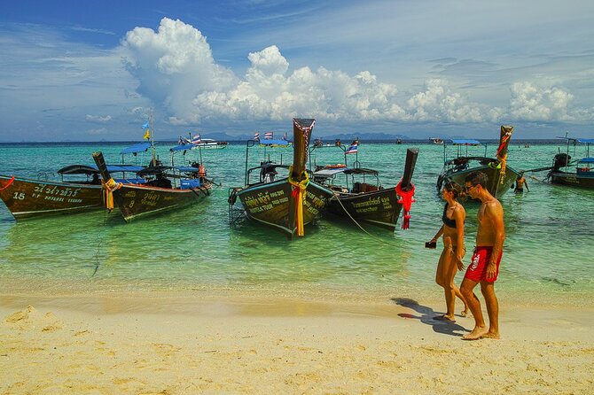 Phi Phi & Bamboo Islands Snorkeling Tour with Lunch by Speedboat - Bamboo Island: the best chance for sand time and calmer snorkeling