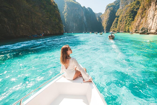 Phi Phi Islands Snorkeling Tour with 7 Stops & Lunch from Phuket - Ko Phi Phi Lee and the Viking Cave Area, Movie-Set Views by Boat
