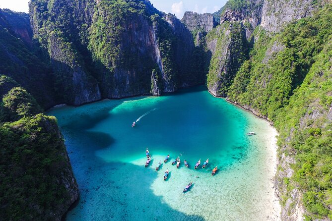 Phi Phi + James Bond islands Full day - Combo - Monkey Beach and Viking Cave: Quick Stops With Different Vibes