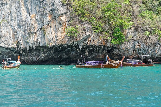 Phi Phi - Khai/Bamboo Islands Tour with Lunch by Speed Catamaran - Viking Cave snorkeling: short stop, gear included, coral and fish time