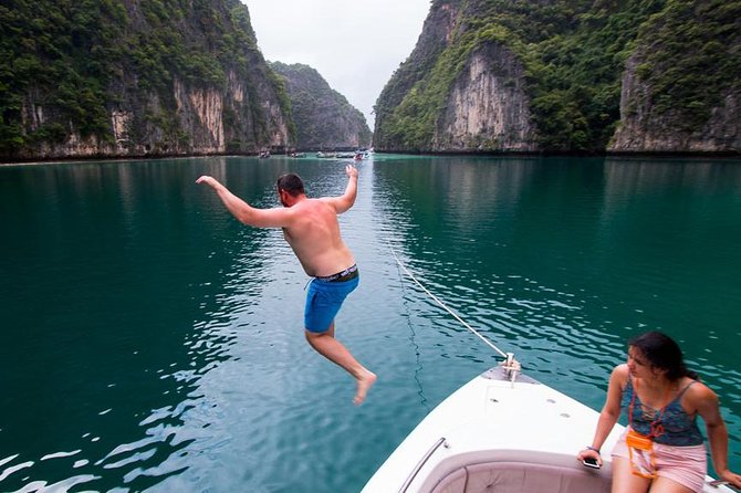 Phi Phi, Maiton, Khai Island Sunset Romantic Trip By Phuket Seahorse Marine - Phi Phi Le at sunset: why the late timing helps