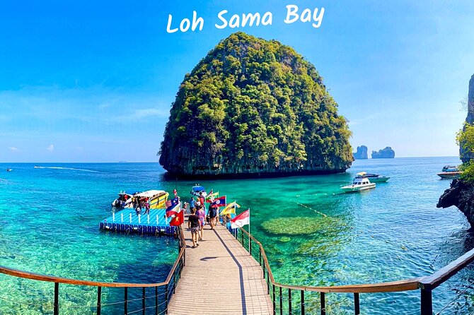 PHI PHI & MAYA & BAMBOO Premium Catamaran Max 28 pax - Lunch on Phi Phi: Thai-Western buffet and energy for Bamboo Island