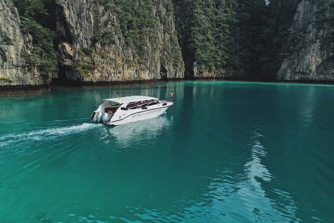Phi Phi with Maya and Bamboo Island Day Trip by Speedboat - Stop 1: Phi Phi Islands and the First Views Off the Water