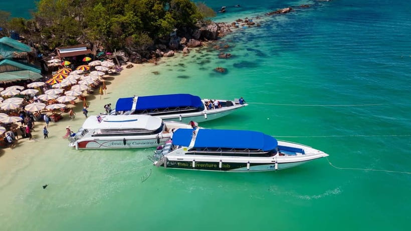 Phuket: 3 Khai Islands Speedboat Tour- Snorkeling & Relaxing - Khai Nui Island: the fun wildcard tied to currents
