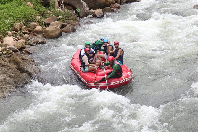 Phuket Adventure with White Water Rafting, Monkey cave and Zip Line+Optional ATV - Zip line over the trees: 150 meters of adrenaline, with a weight limit