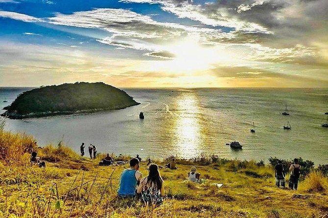 Phuket Amazing Sunset Tour : The Best Sunset, Beach & Local Food Experience - Windmill Viewpoint: The Mountain Stop for Big Sunset Photos