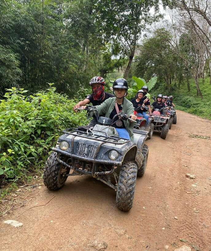 Phuket: ATV Adventure with Big Buddha Viewpoint Option - The ATV route: forest tracks, rubber plantations, and real Phuket scenery