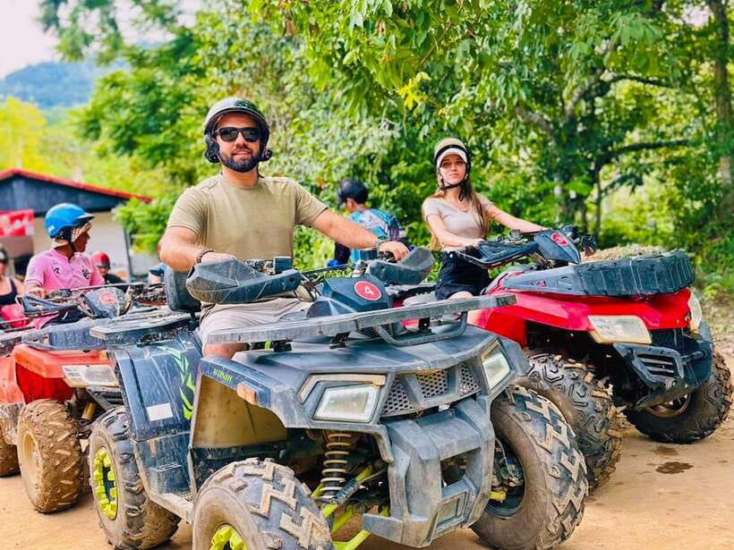 Phuket: ATV and ZipLine Adventure View Big Buddha Visit - Getting dirty on purpose: The Phuket ATV through forest and rubber