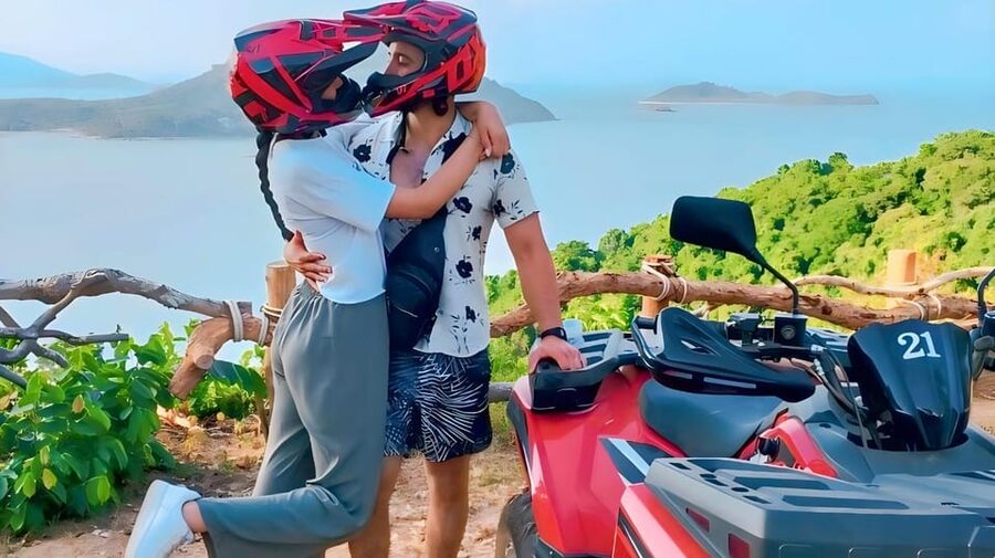 Phuket: ATV Ride with Secret Sea Viewpoints and Swing - The secret sea viewpoint, swing ride, and goat-milk break