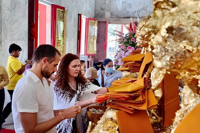 Phuket City Tour & Elephant Sanctuary – Town, Temple, Food & View - Wat Chalong: lotus folding, fortune sticks, and temple etiquette