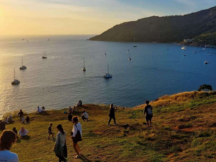 Phuket City Tour with Viewpoints, Temples & Elephant Feeding - Viewpoints that frame Phuket beaches, Karon and Windmill style