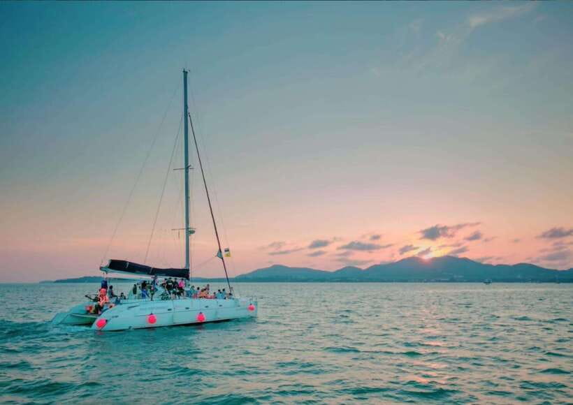Phuket: Coral Island Catamaran Cruise with Sunset Dinner - How the day flows from hotel pickup to Promthep Cape