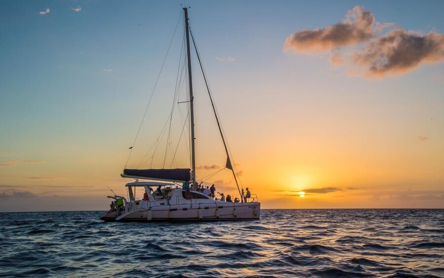 Phuket: Coral Island & Sunset Dinner by Sailing Catamaran - Price and value at about $56 per person